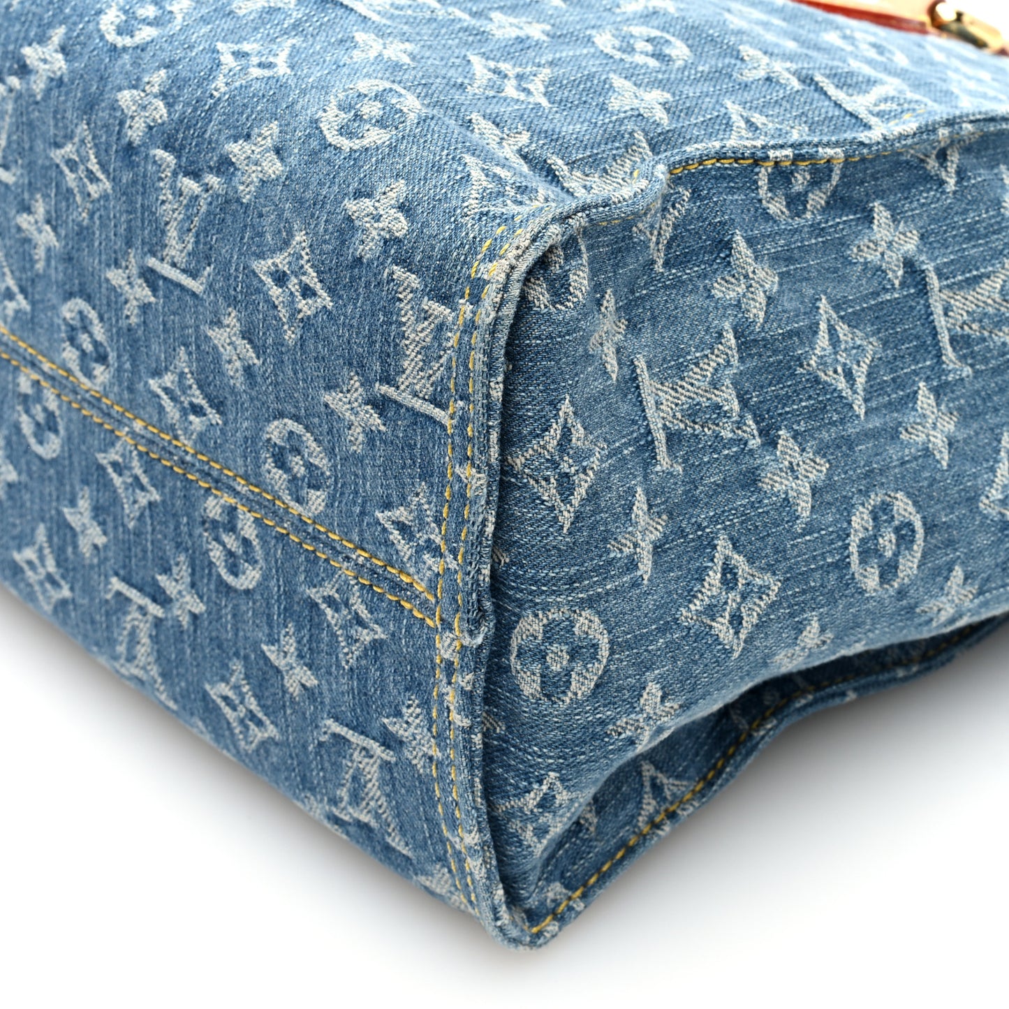 Monogram Denim Onthego MM Blue