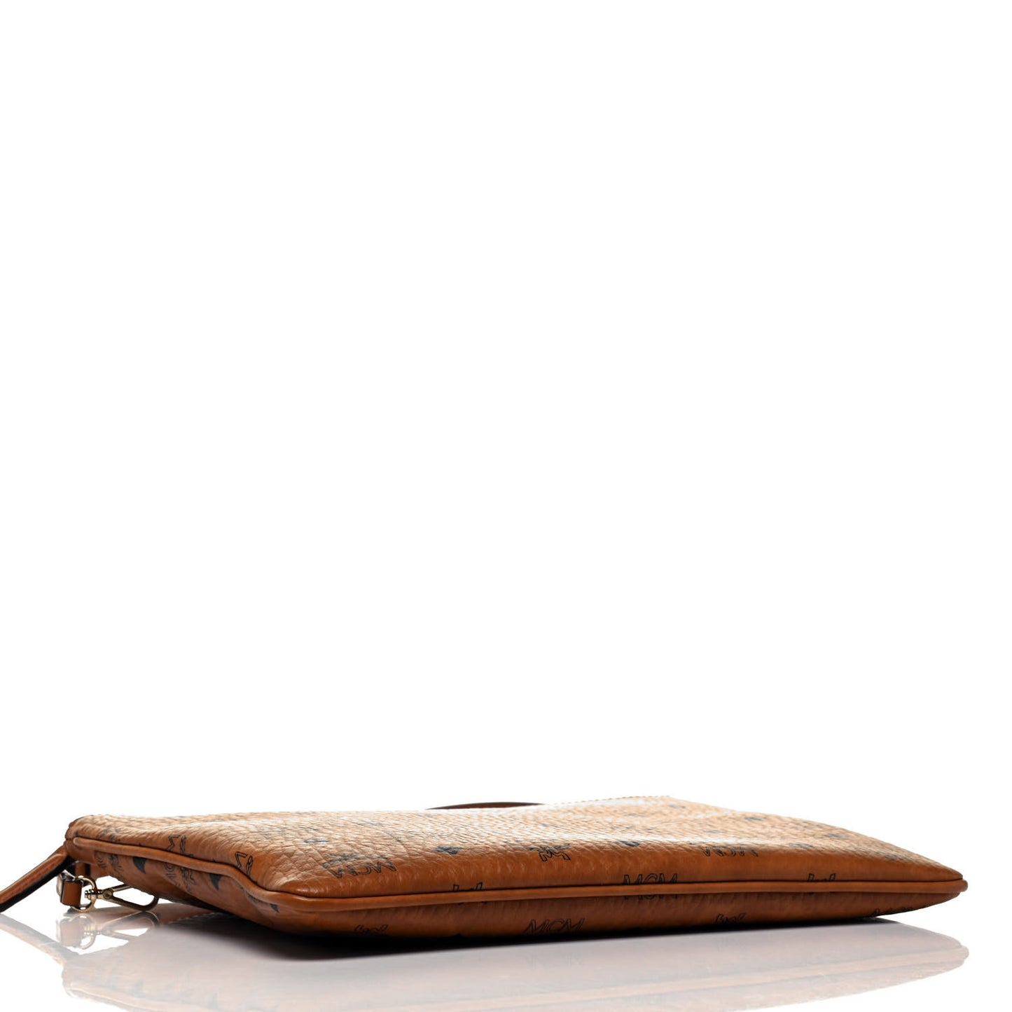 Visetos Medium Crossbody Pouch Cognac