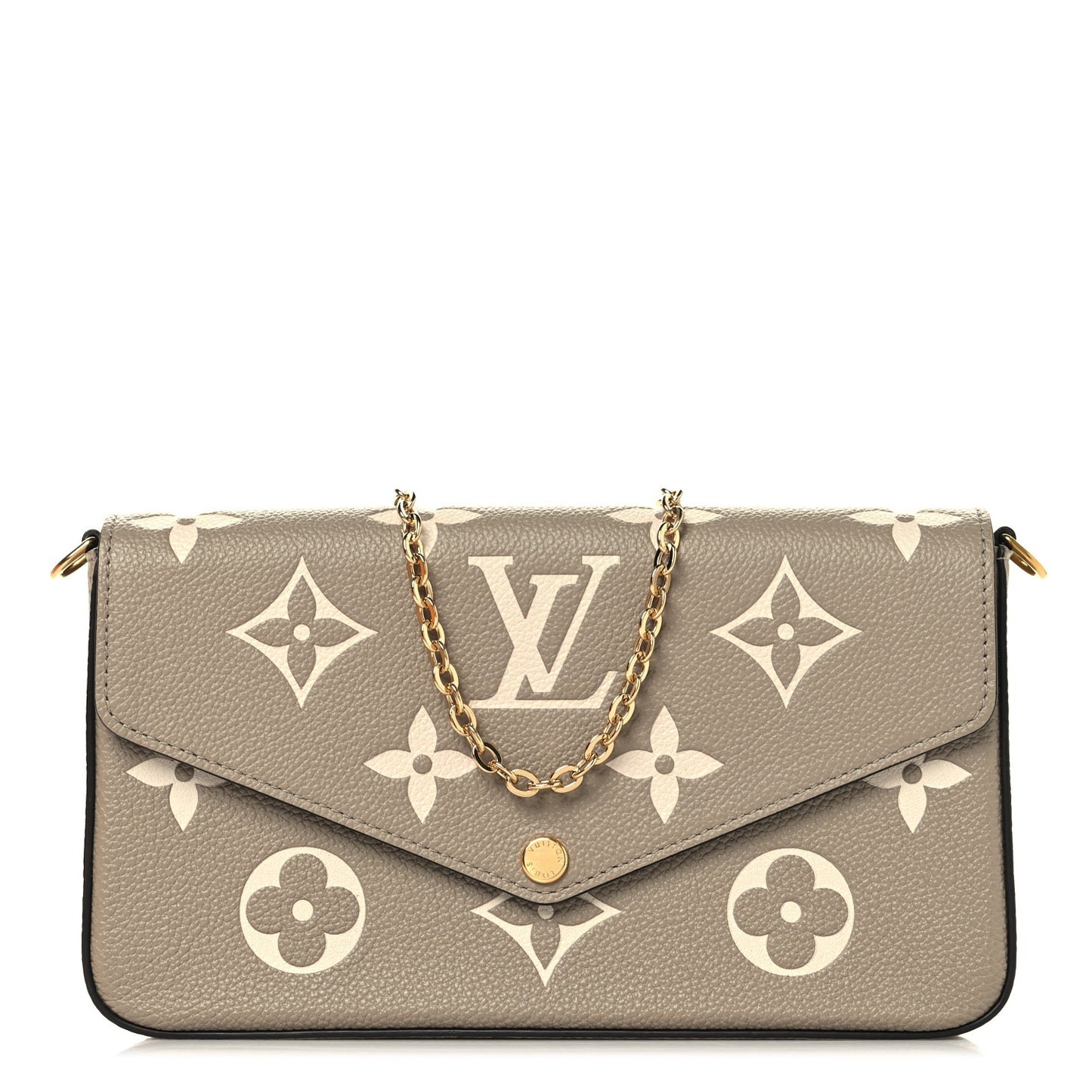 Empreinte Monogram Giant Felicie Pochette Tourterelle Creme