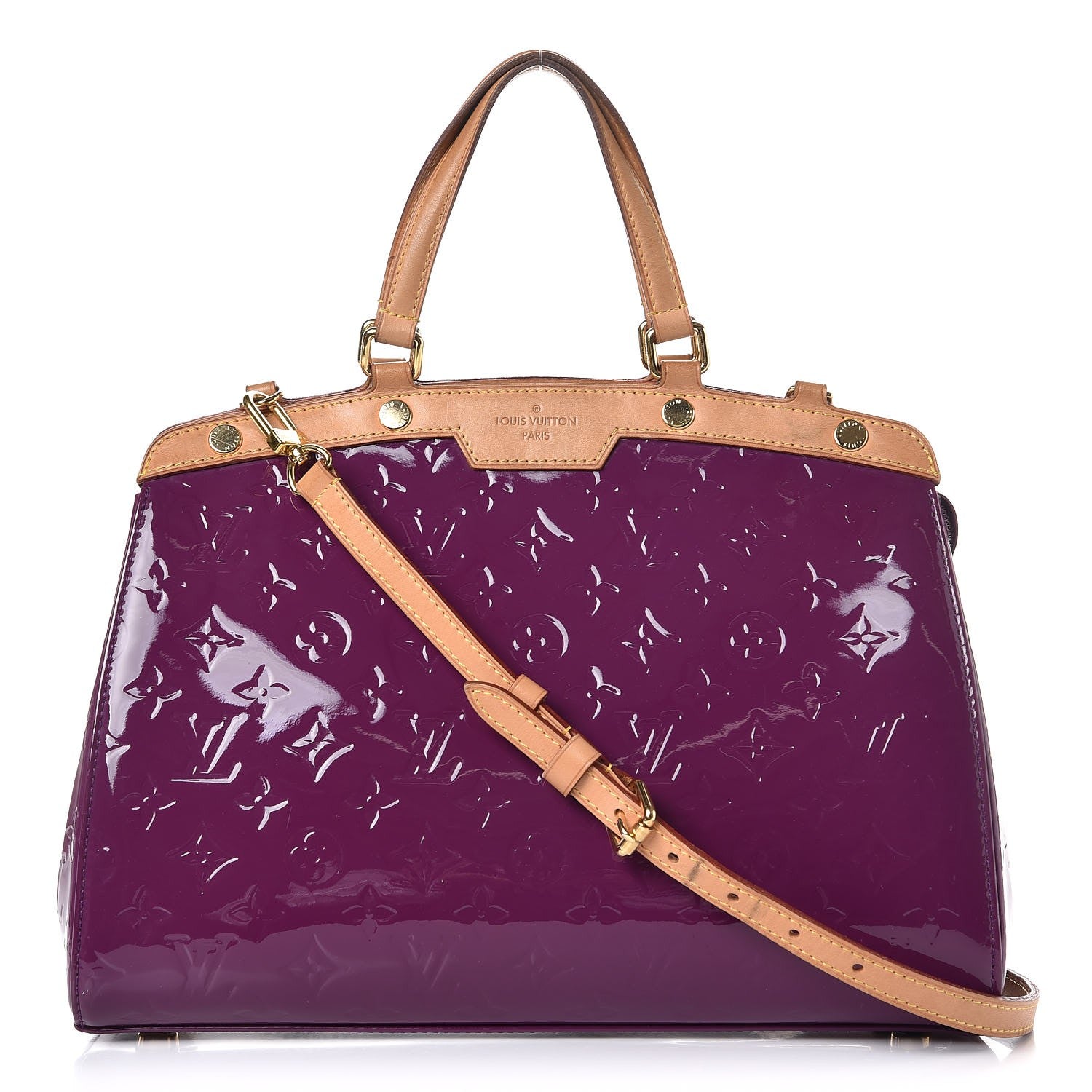 Louis Vuitton Vernis Brea MM Amethyste 1 of 13