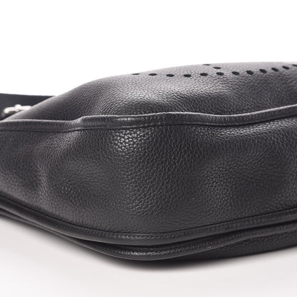 Hermes Taurillon Clemence Evelyne III GM Black 5 of 9