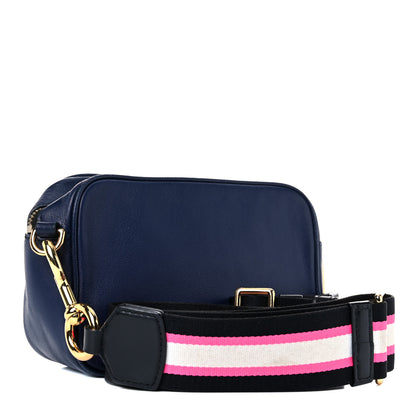 Marc Jacobs Calfskin The Flash Crossbody Indigo 3 of 16