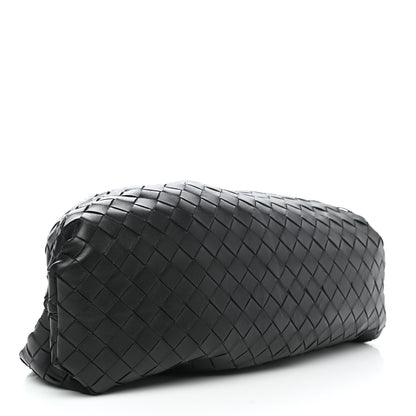 Bottega Veneta Nappa Maxi Intreccio The Pouch Oversized Clutch Black 4 of 9