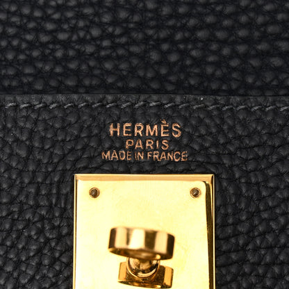 Hermes Fjord Kelly Retourne 32 Indigo 6 of 14