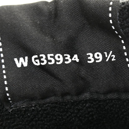 Chanel Calfskin Womens Logo Sneakers 39.5 White Black 8 of 8
