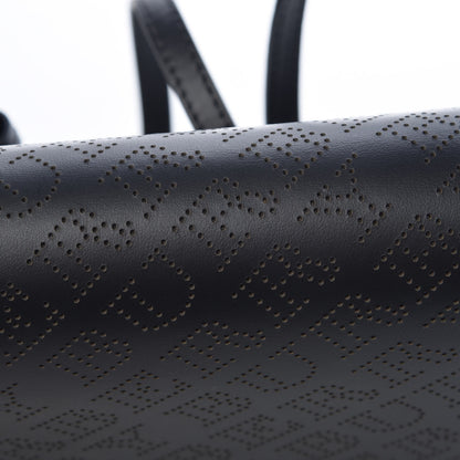 Burberry Calfskin Perforated Logo Hampshire Crossbody Black 5 of 11