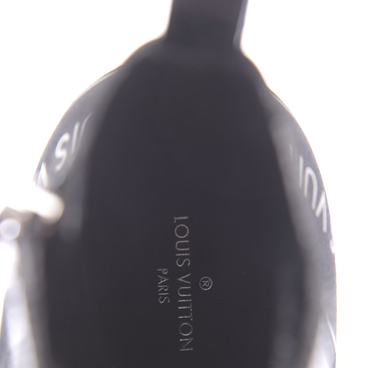 Glazed Calfskin Star Trail Ankle Boots 37 Black