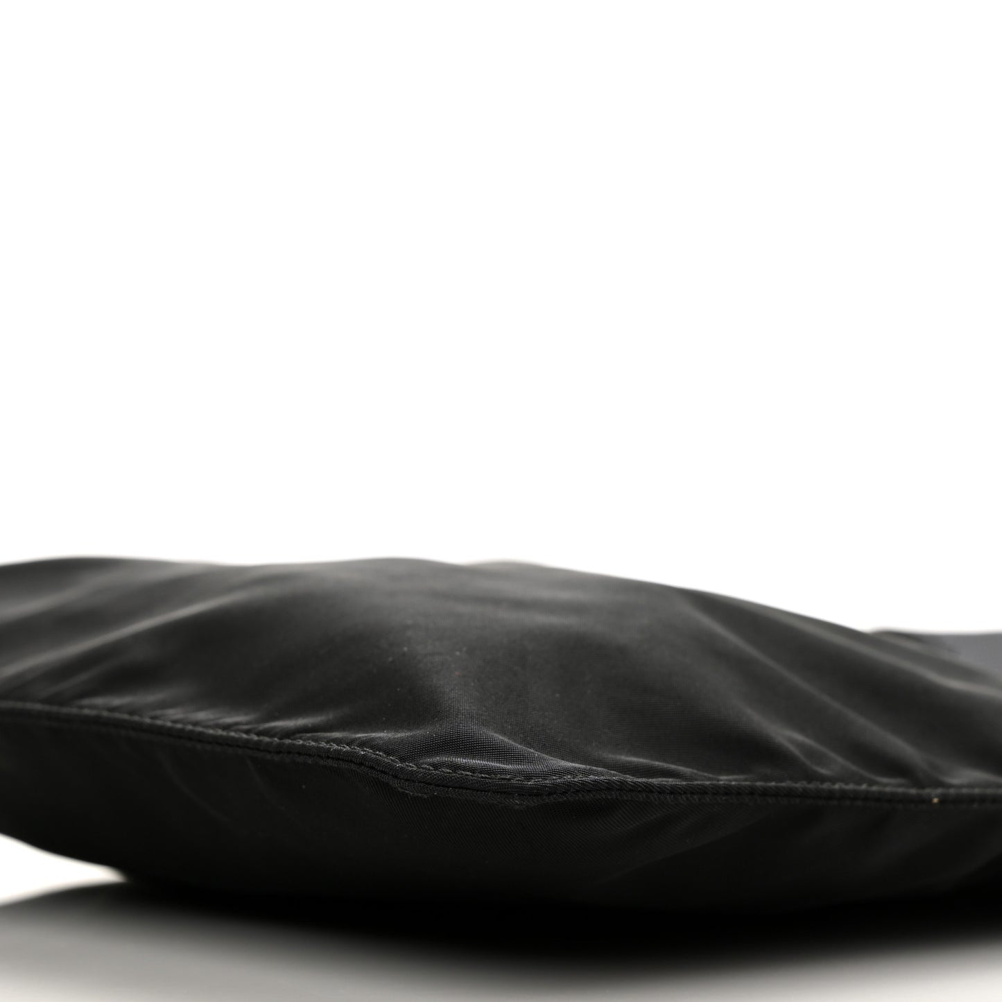 Nylon Vela Flat Messenger Bag Black