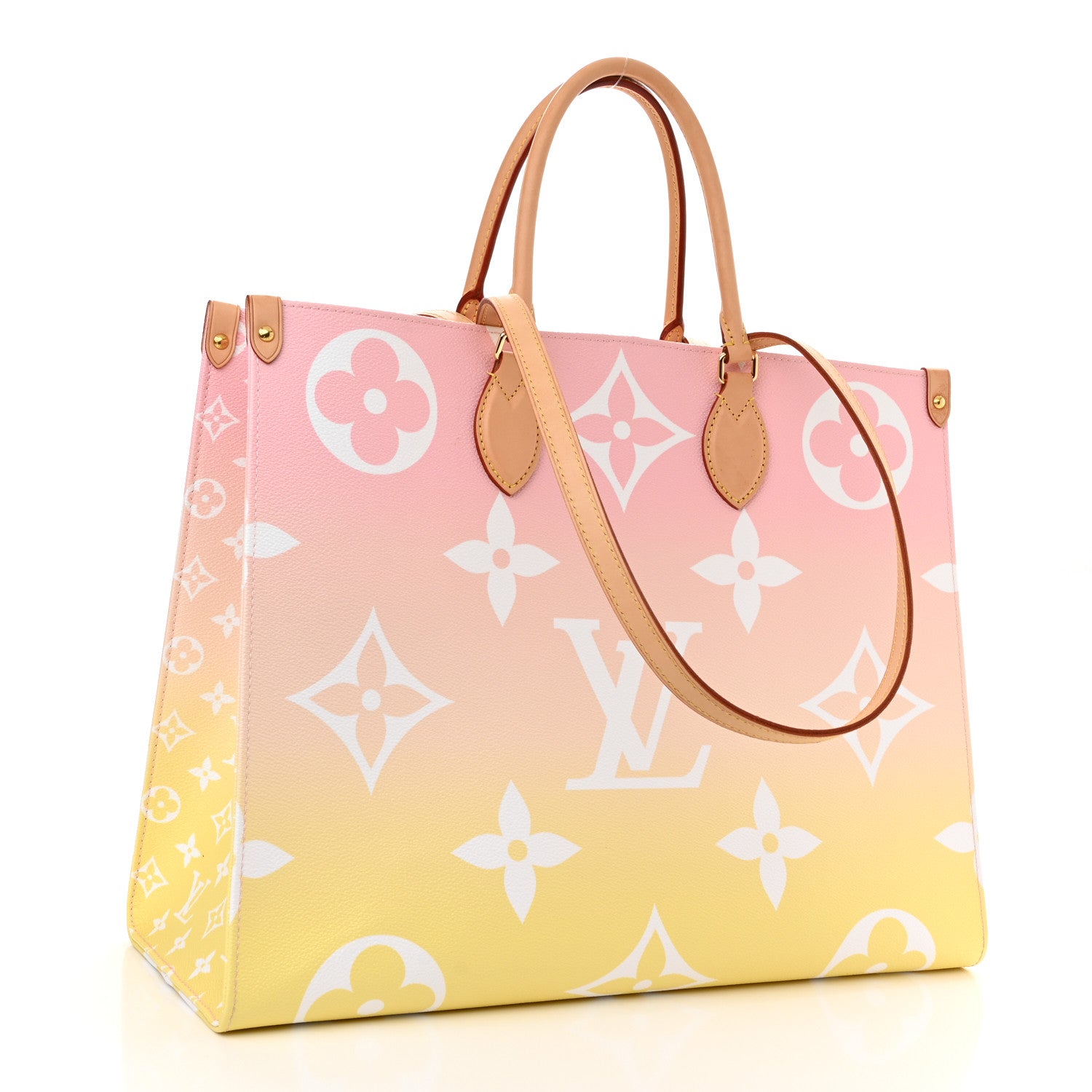 Louis Vuitton Monogram Giant By The Pool Onthego GM Light Pink 3 of 9