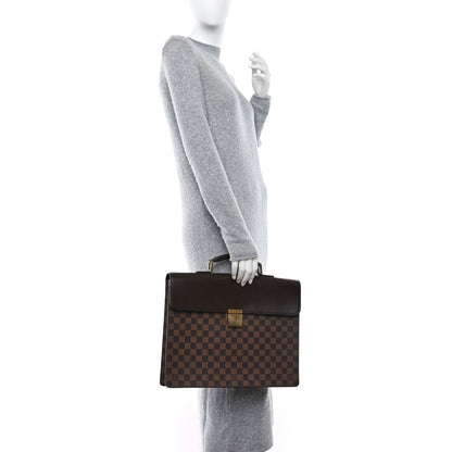 Louis Vuitton Damier Ebene Altona PM Briefcase 2 of 13