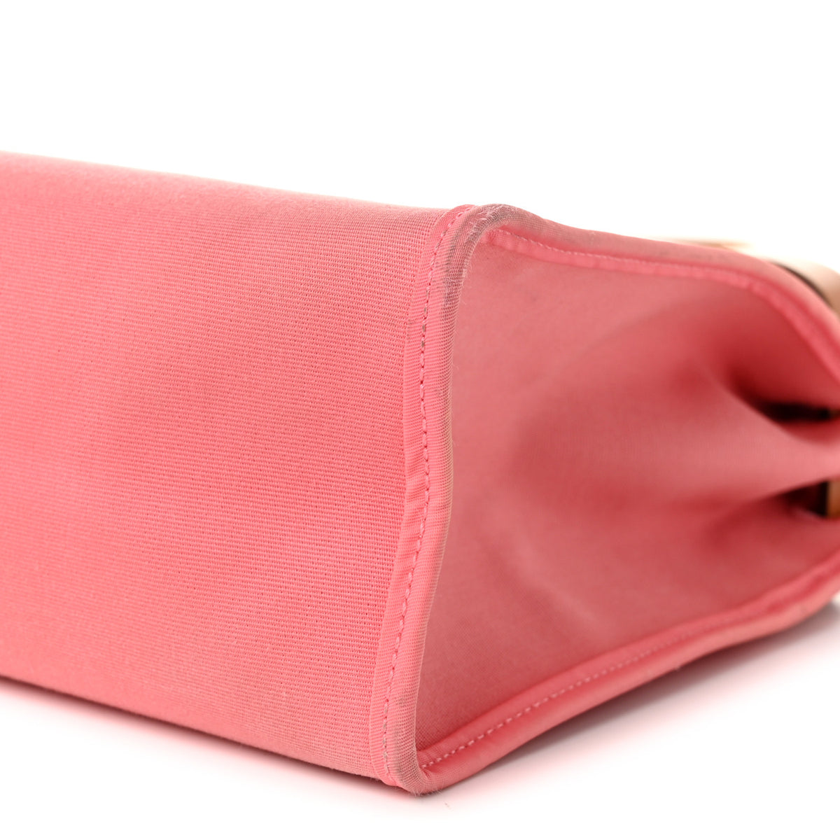Hermes Vache Hunter Toile Herbag Zip 31 PM Rose Azalee Natural 11 of 12