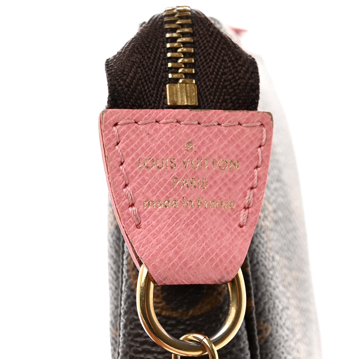 Louis Vuitton Monogram Illustre Mini Pochette Accessories Rose 7 of 9
