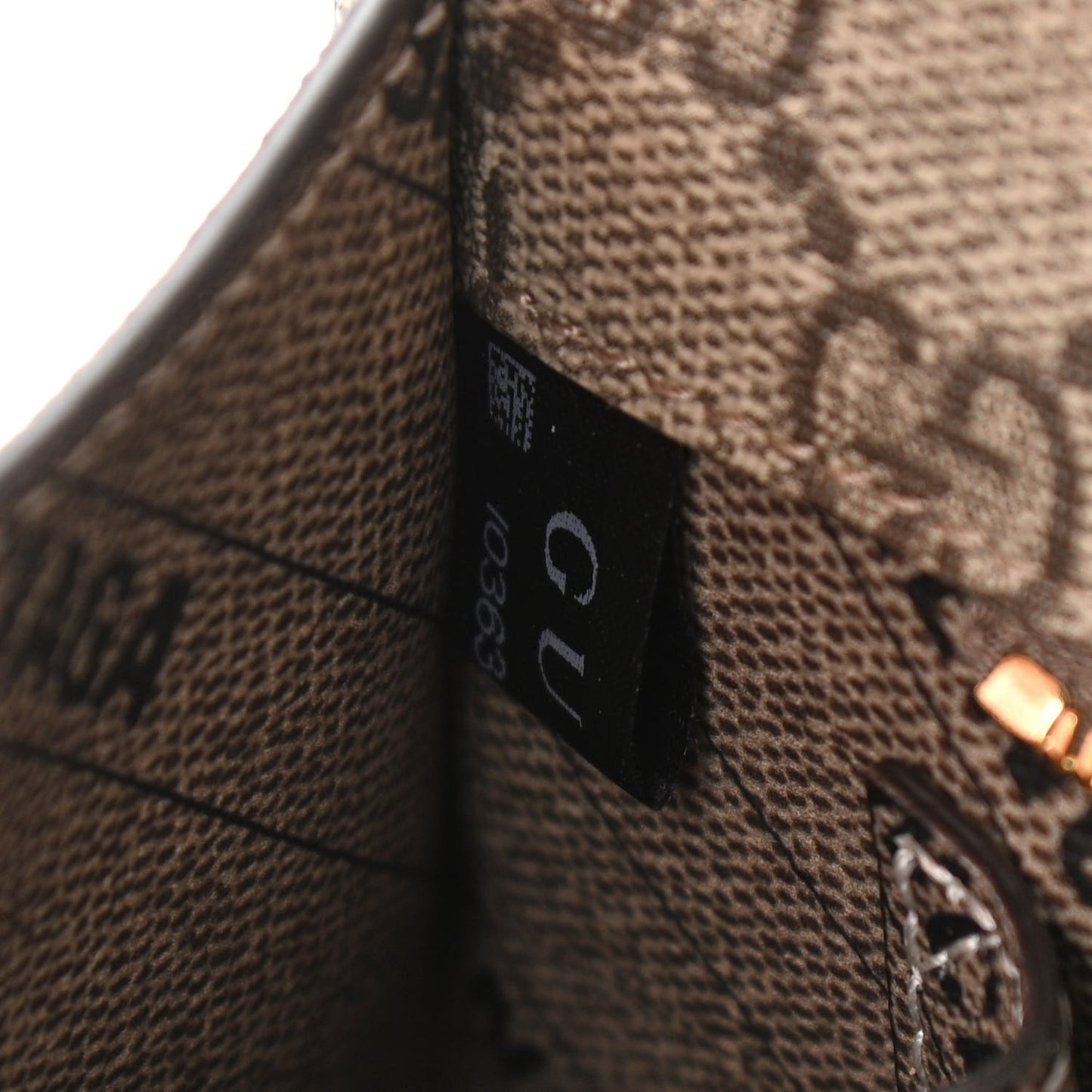 X GUCCI GG Supreme Monogram Small Hourglass Top Handle Bag Beige Ebony