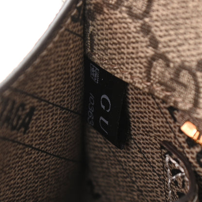 Balenciaga X GUCCI GG Supreme Monogram Small Hourglass Top Handle Bag Beige Ebony 8 of 11