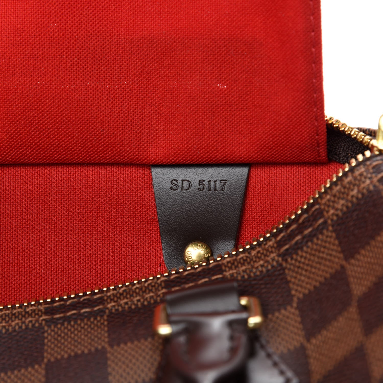 Louis Vuitton Damier Ebene Speedy Bandouliere 25 11 of 12