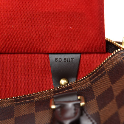 Louis Vuitton Damier Ebene Speedy Bandouliere 25 11 of 12