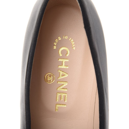 Chanel Patent Calfskin CC Loafers 42 Black 7 of 8