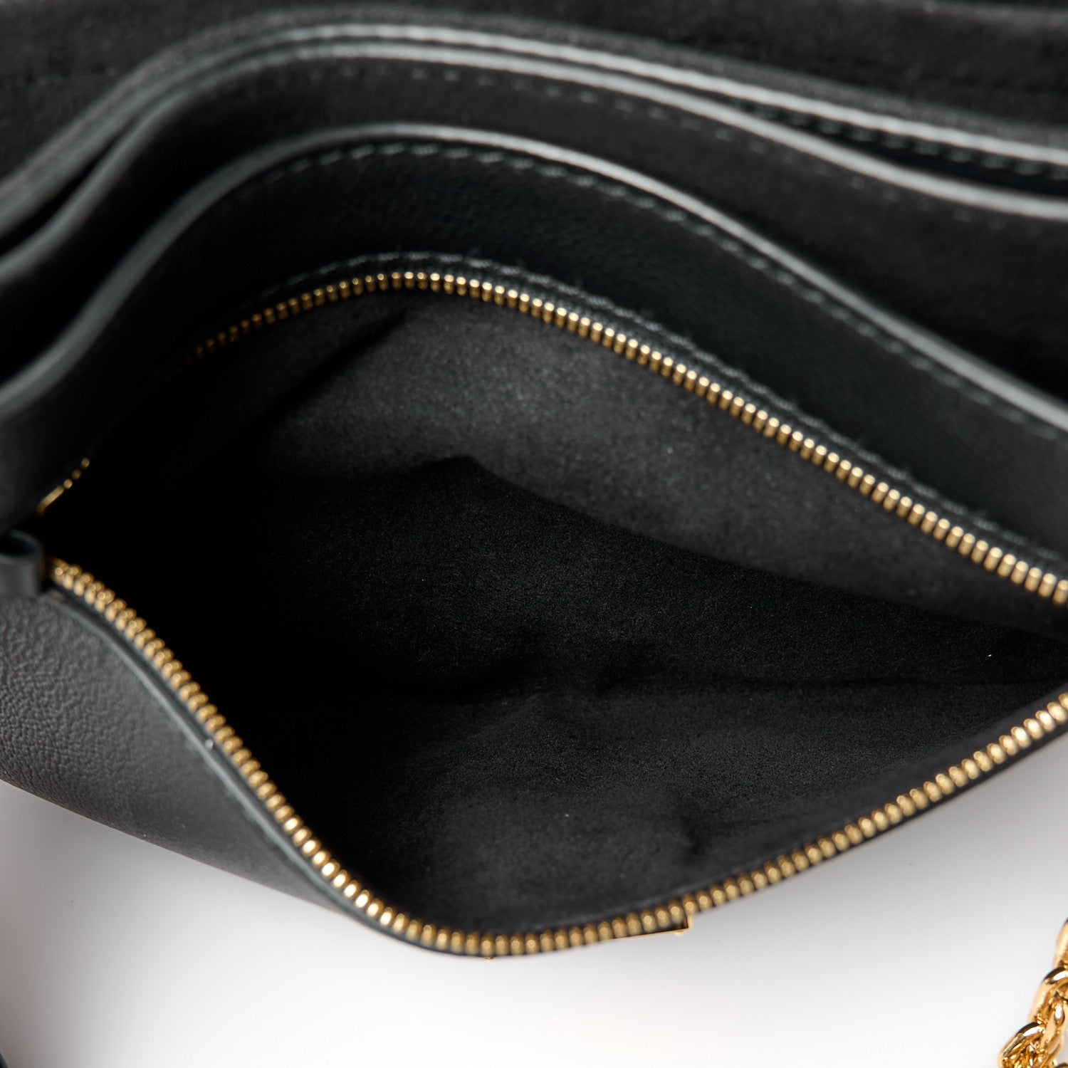 Louis Vuitton Calfskin Monogram Very Messenger Black 6 of 12