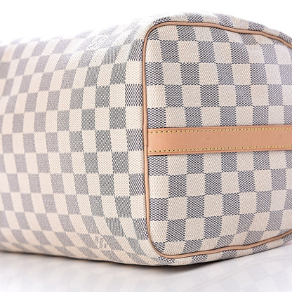 Louis Vuitton Damier Azur Speedy Bandouliere 30 10 of 12