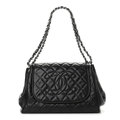 Chanel Caviar Quilted Timeless Accordion Flap Black 1 of 9