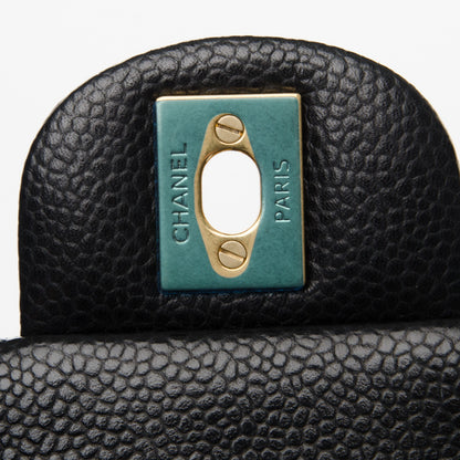 Chanel Caviar Quilted Mini Rectangular Flap Black 8 of 8