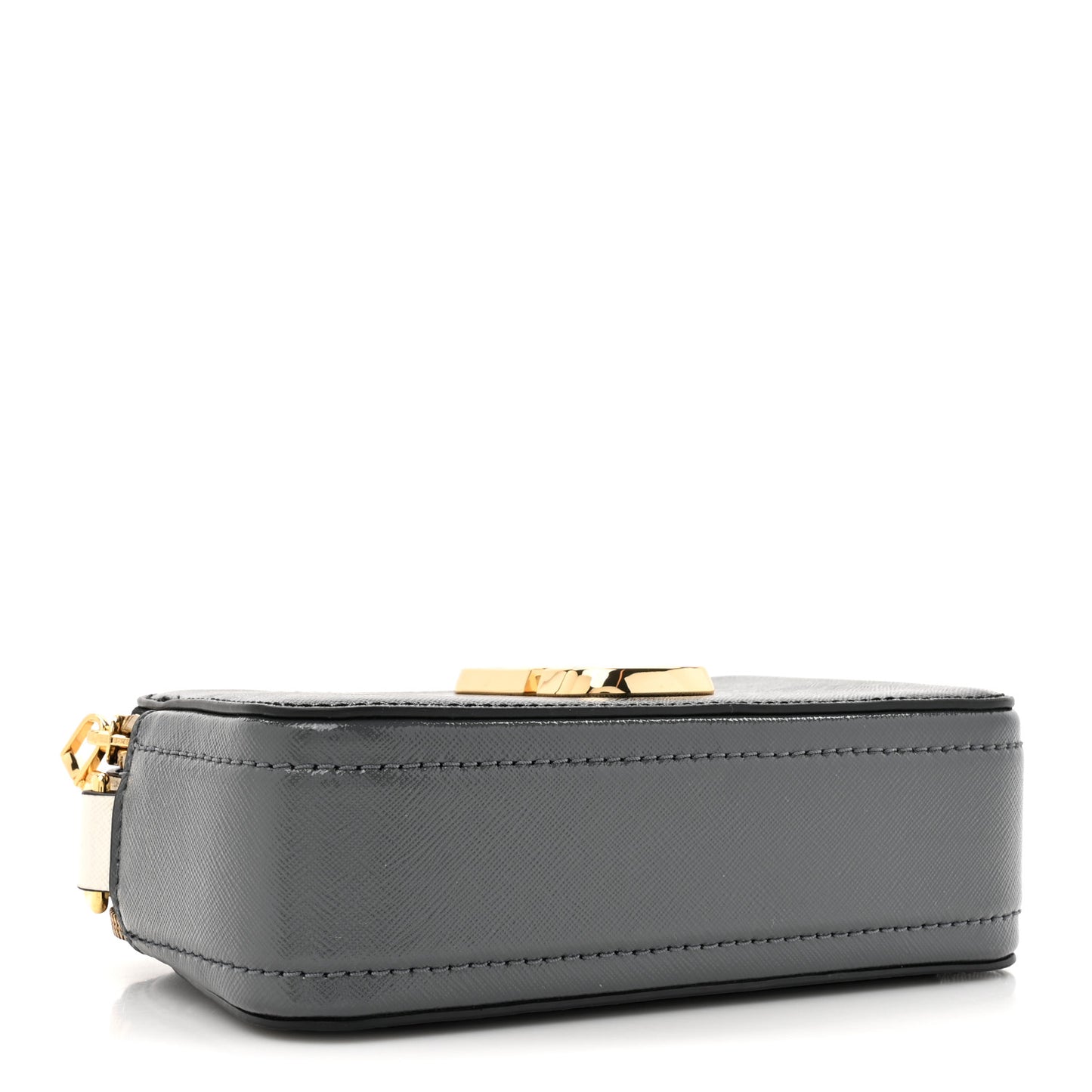 Saffiano Small Snapshot Camera New Black Mulitcolor