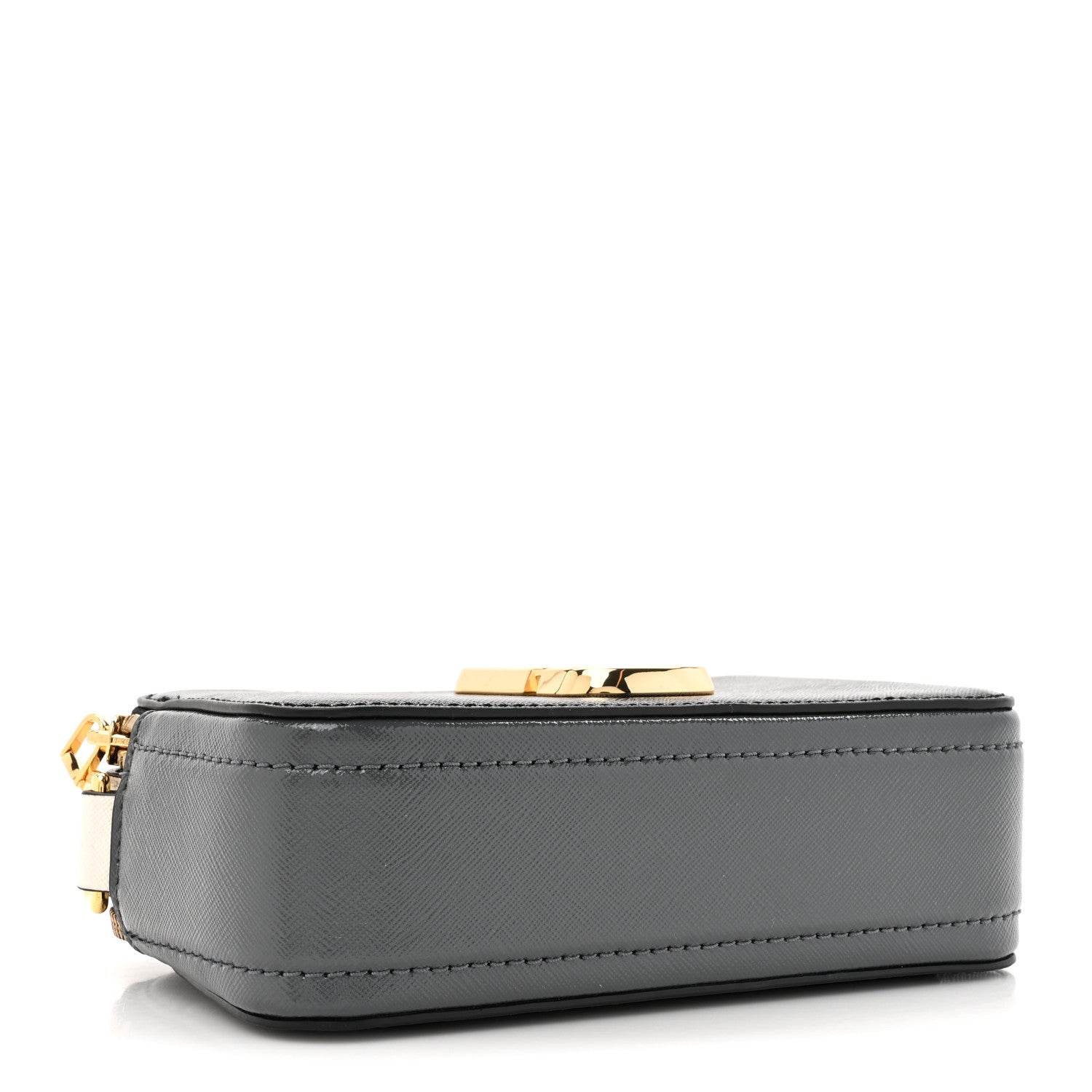 Marc Jacobs Saffiano Small Snapshot Camera New Black Mulitcolor 4 of 10