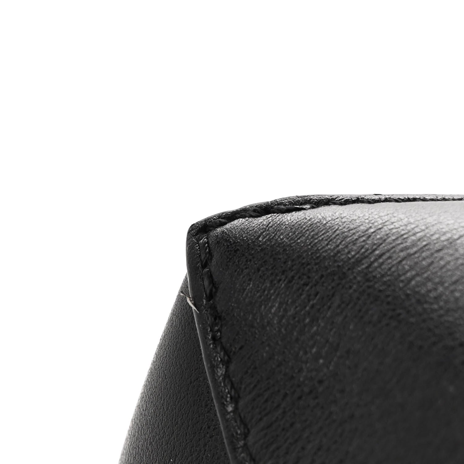 Loewe Shiny Calfskin Medium Puzzle Fold Tote Black 12 of 12