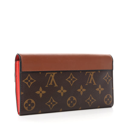 Louis Vuitton Monogram Sarah Tuileries Wallet Marron 3 of 6