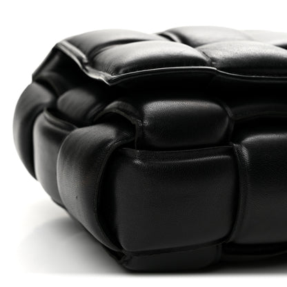 Bottega Veneta Nappa Maxi Intreccio Padded Cassette Crossbody Bag Black 9 of 14