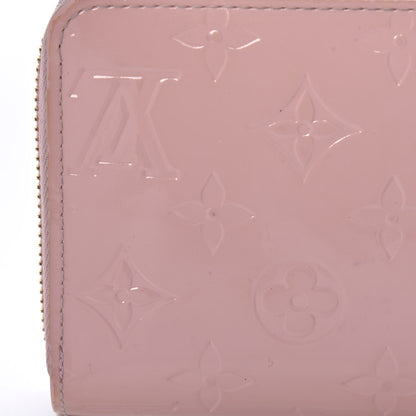 Louis Vuitton Vernis Zippy Wallet Rose Ballerine 12 of 13