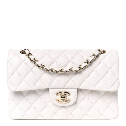 Chanel Caviar Quilted Small Double Flap White 1 of 10