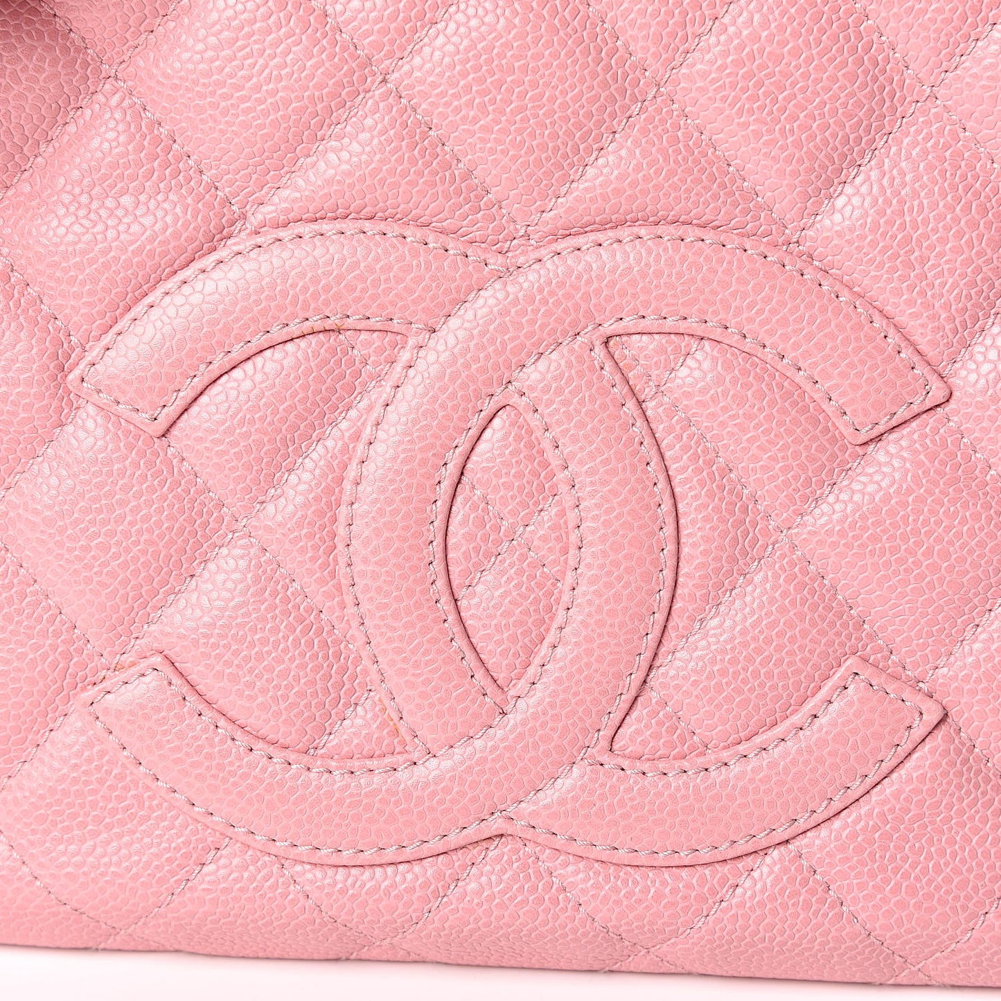 Caviar Quilted Hobo Pink