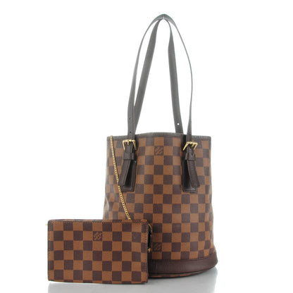 Louis Vuitton Damier Ebene Marais Bucket 23 1 of 8