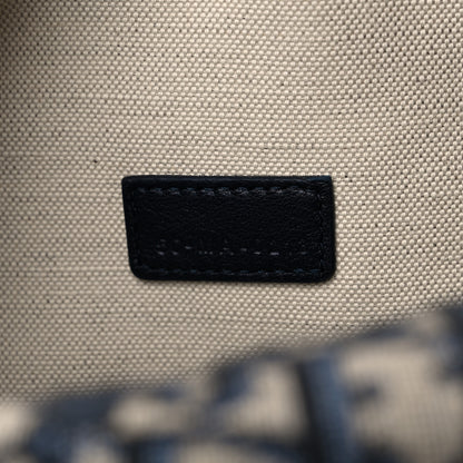 Christian Dior Oblique Medium Diortravel Nomad Pouch Blue 7 of 9