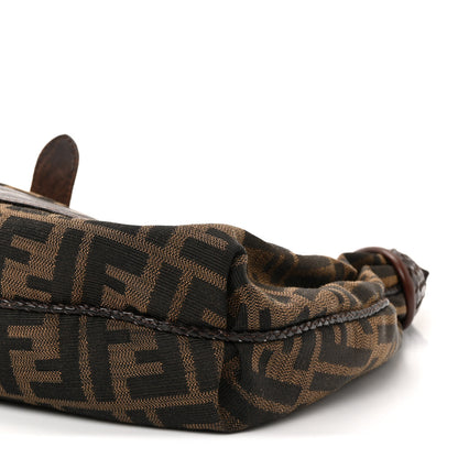 Fendi Zucca Nappa Nuvolata Vitello Tortuga Spy Tobacco Moro 9 of 9