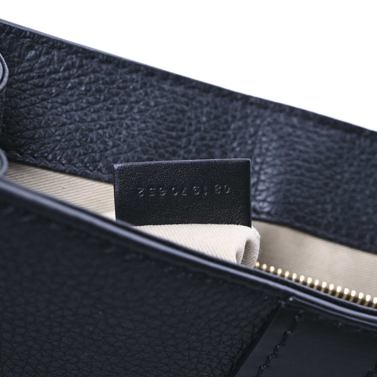 Grained Calfskin Medium Aby Day Shoulder Bag Black