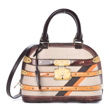 Louis Vuitton Transformed Canvas Time Trunk Alma BB Beige 1 of 11
