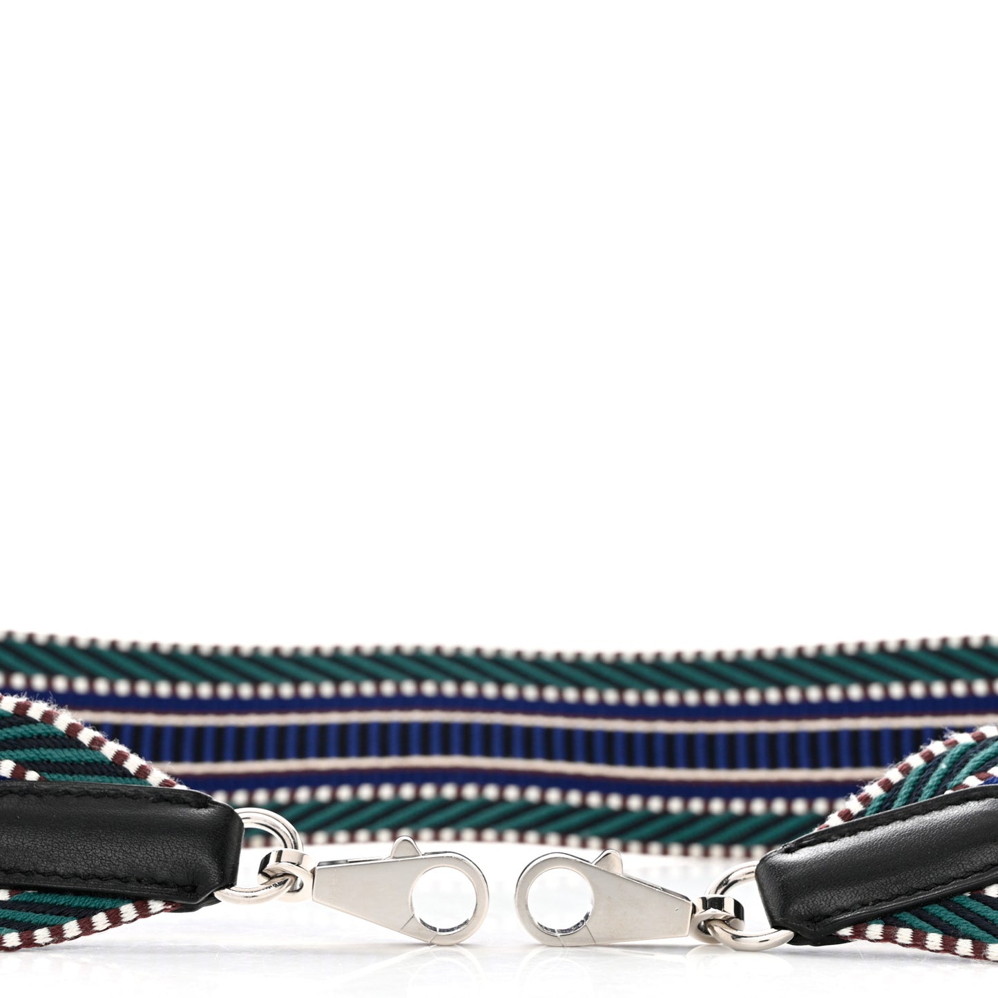 Toile Swift 50mm Sangle Cavale Shoulder Strap Malachite Bleu Electrique Black