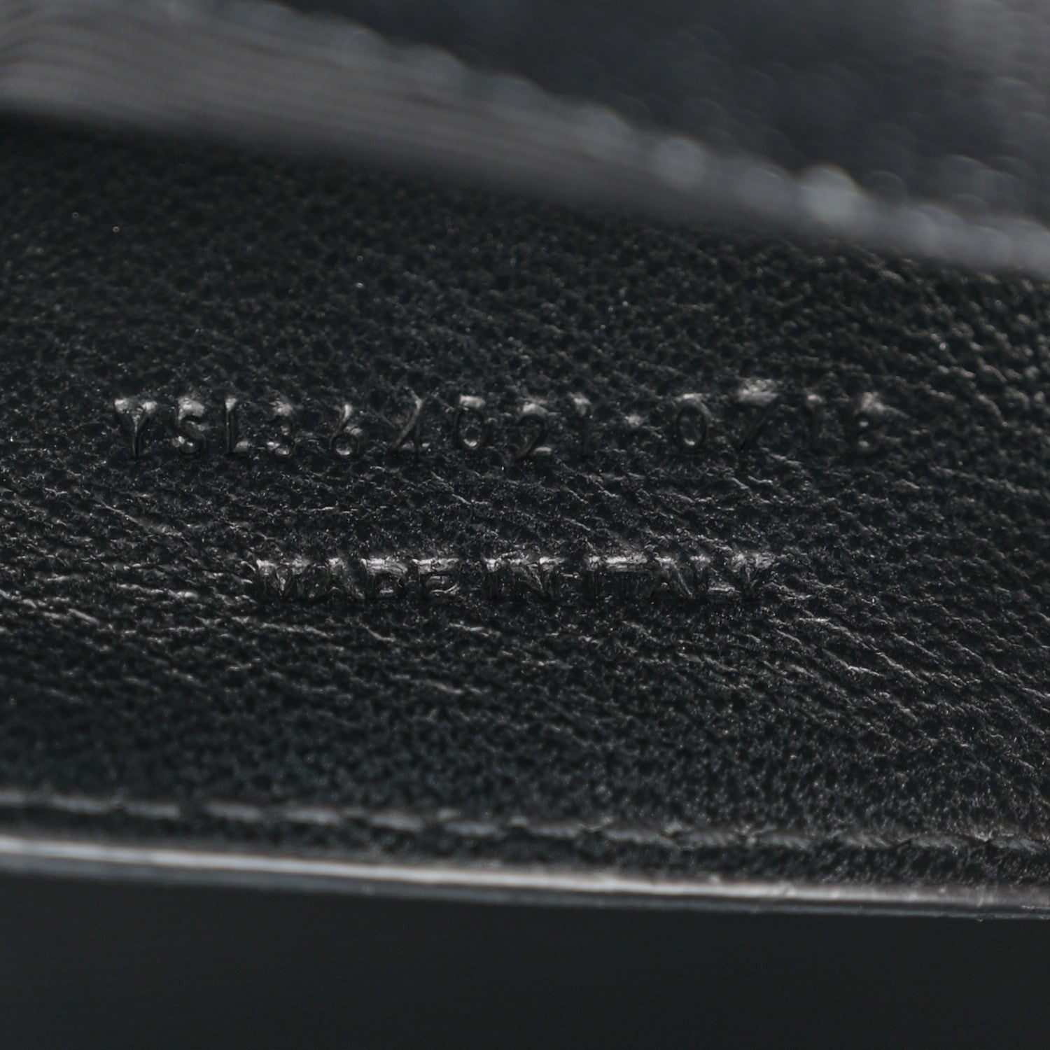 Saint Laurent Grain De Poudre Medium Classic Monogram Kate Satchel Black 7 of 10
