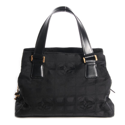 Chanel Nylon Travel Zip Tote Black 1 of 8