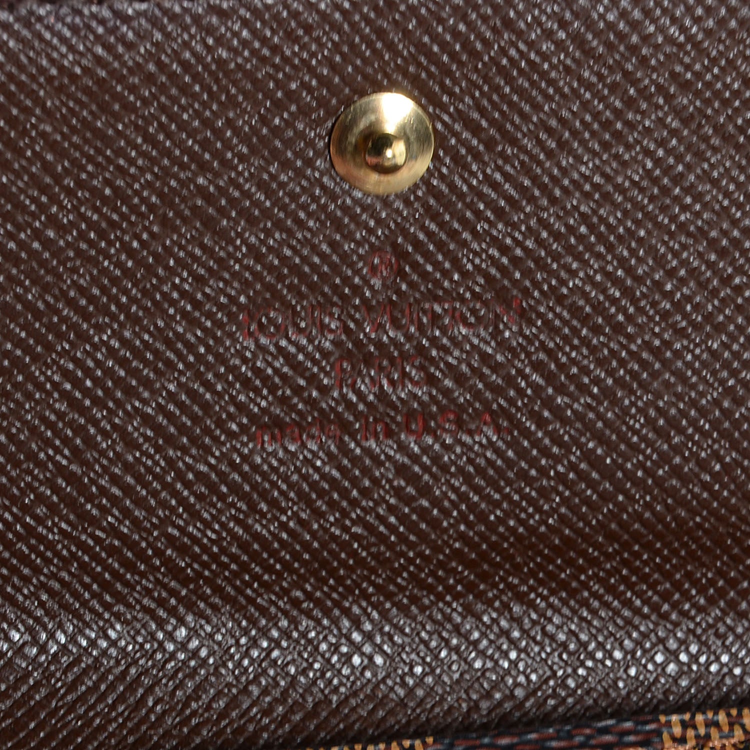 Louis Vuitton Damier Ebene Elise Wallet 6 of 7