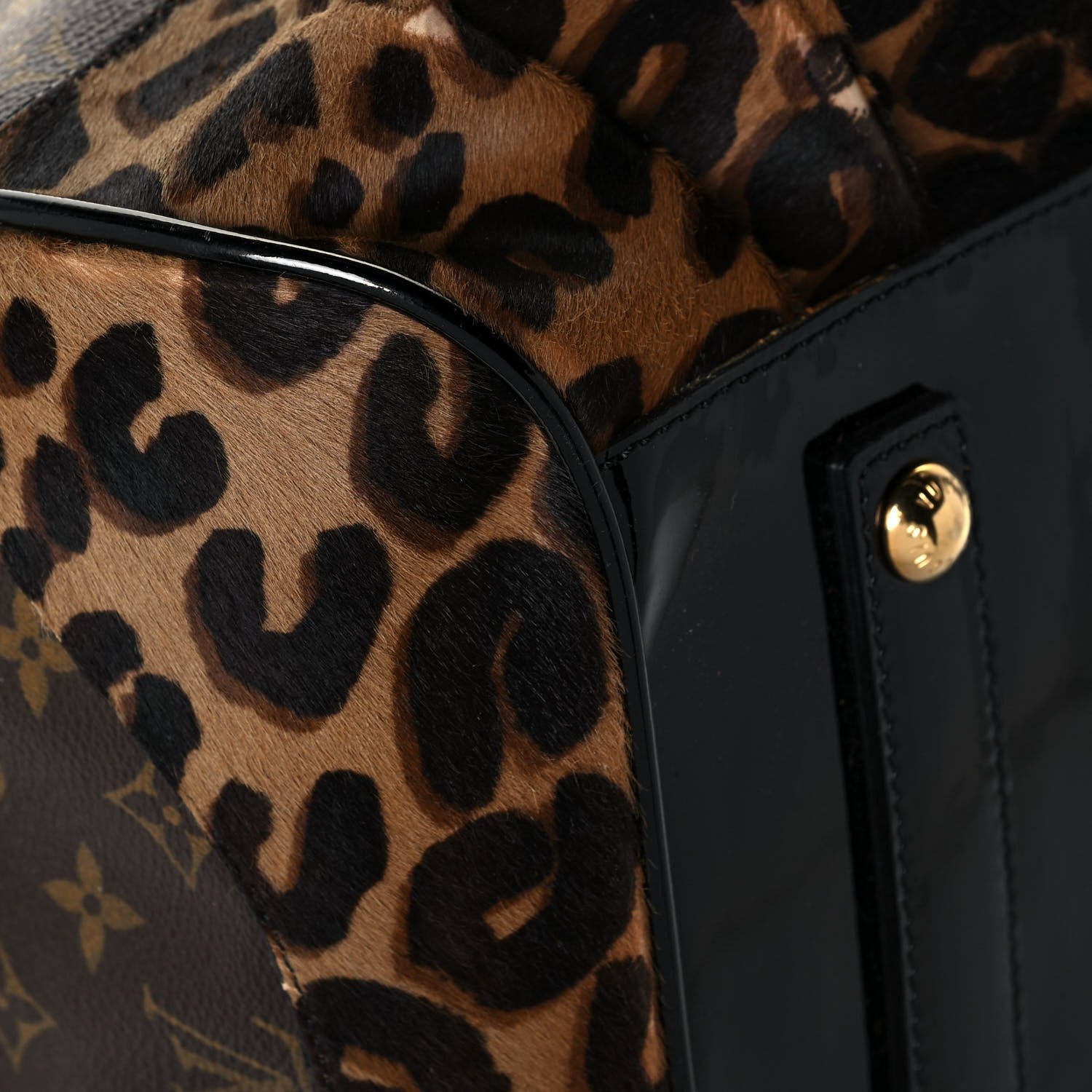 Louis Vuitton Monogram Leopard Stephen Bag 8 of 13
