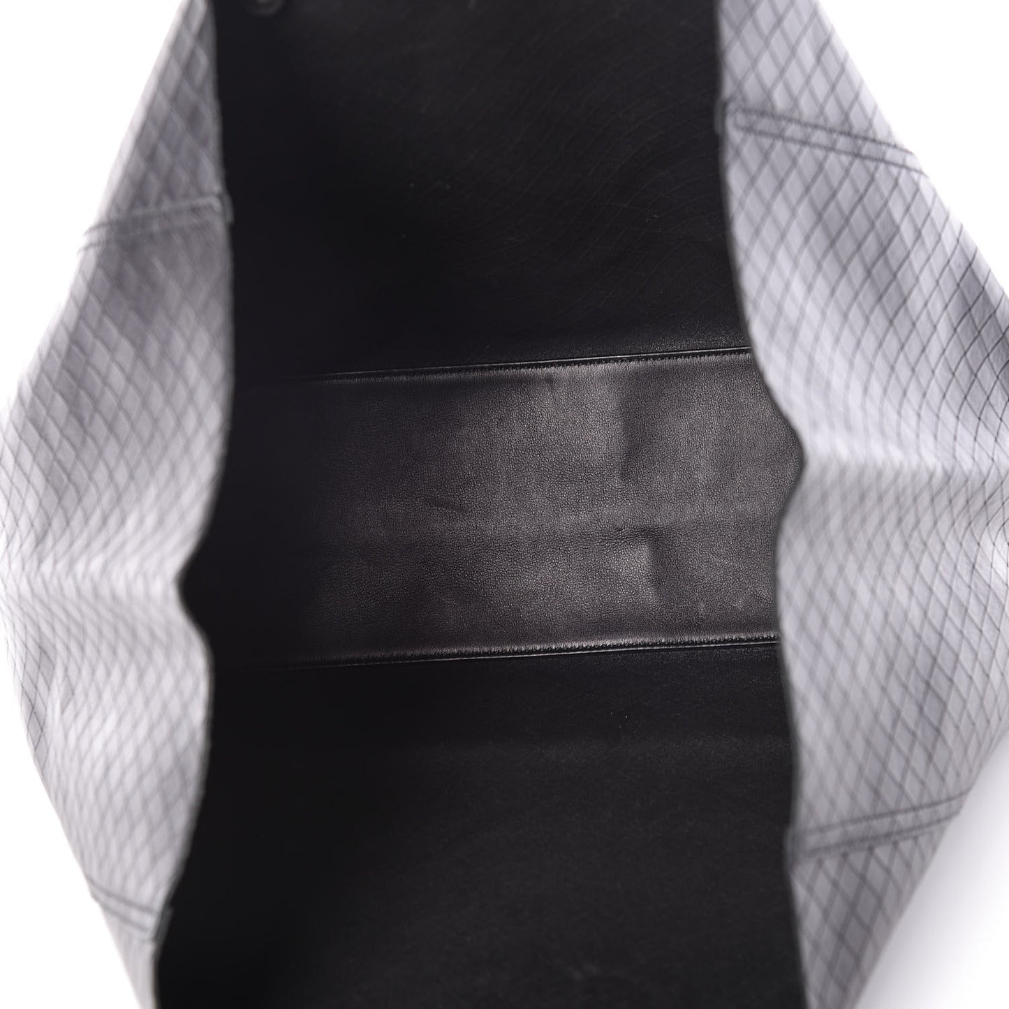 Calfskin Intrecciomirage Large Tote Black