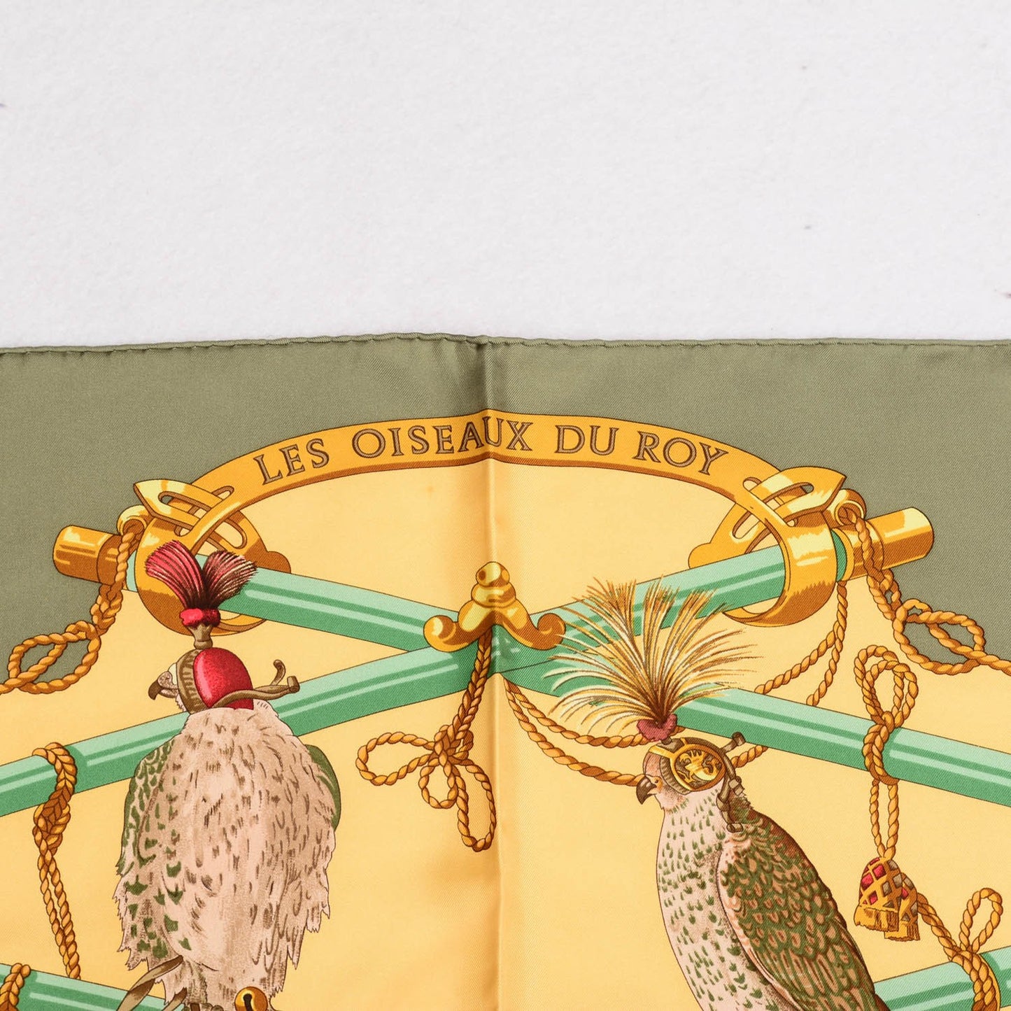 Silk Les Oiseaux Du Roy Scarf 90