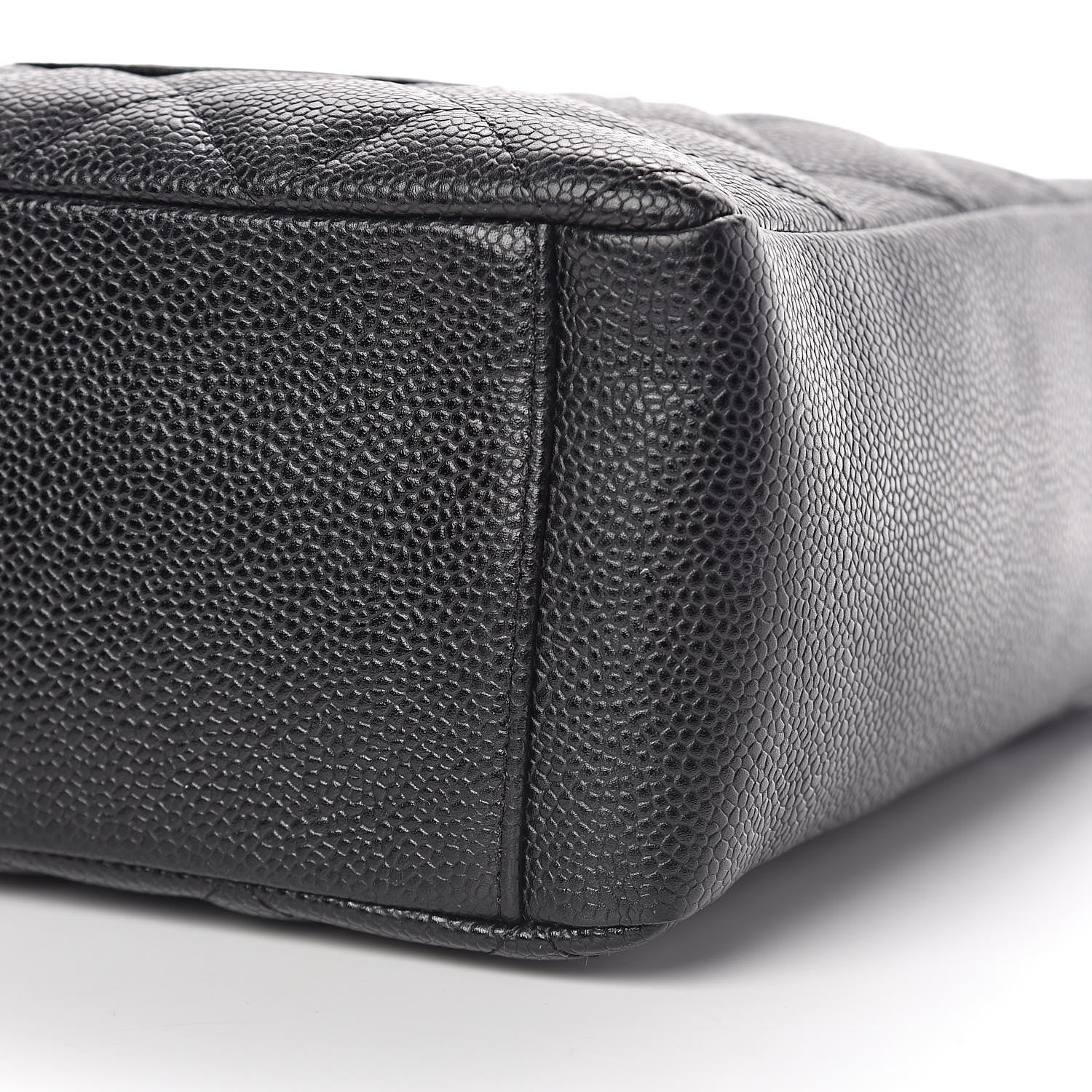 Chanel Caviar Quilted Petit Shopping Tote PST Black 10 of 10