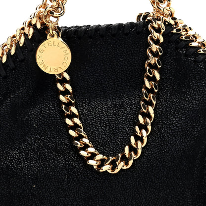 Stella McCartney Shaggy Deer Tiny Falabella Tote Black 8 of 10