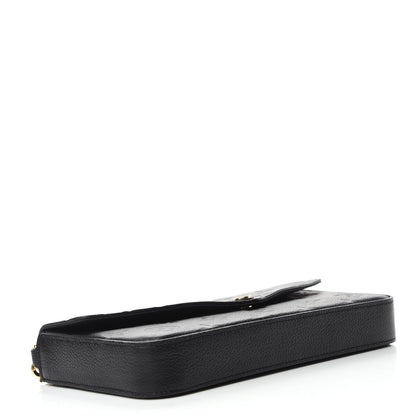 Louis Vuitton Empreinte Pochette Felicie Chain Wallet Black 4 of 11
