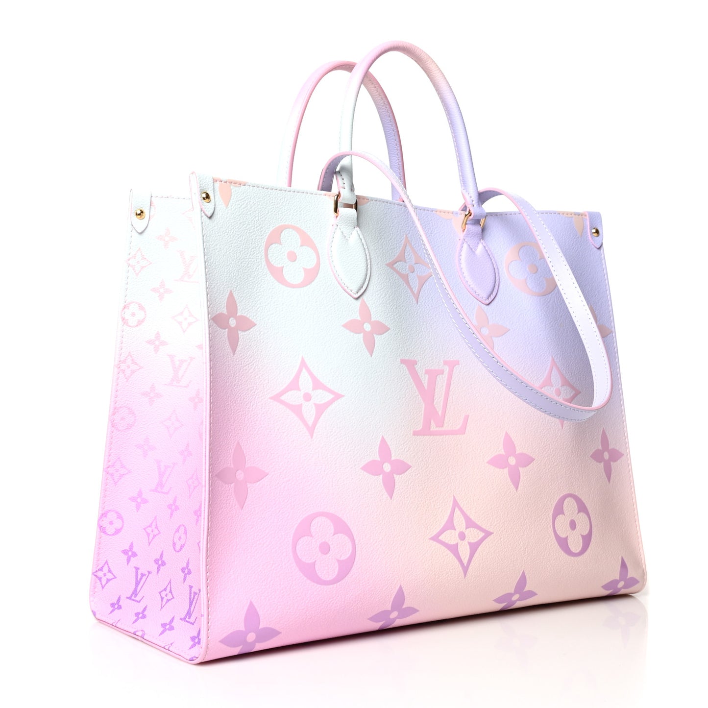 Monogram Giant Spring In The City Onthego GM Sunrise Pastel