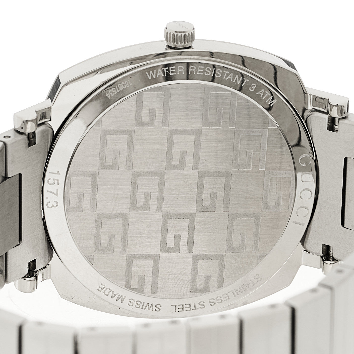 Gucci Stainless Steel 38mm Grip Quartz Watch 4 of 4